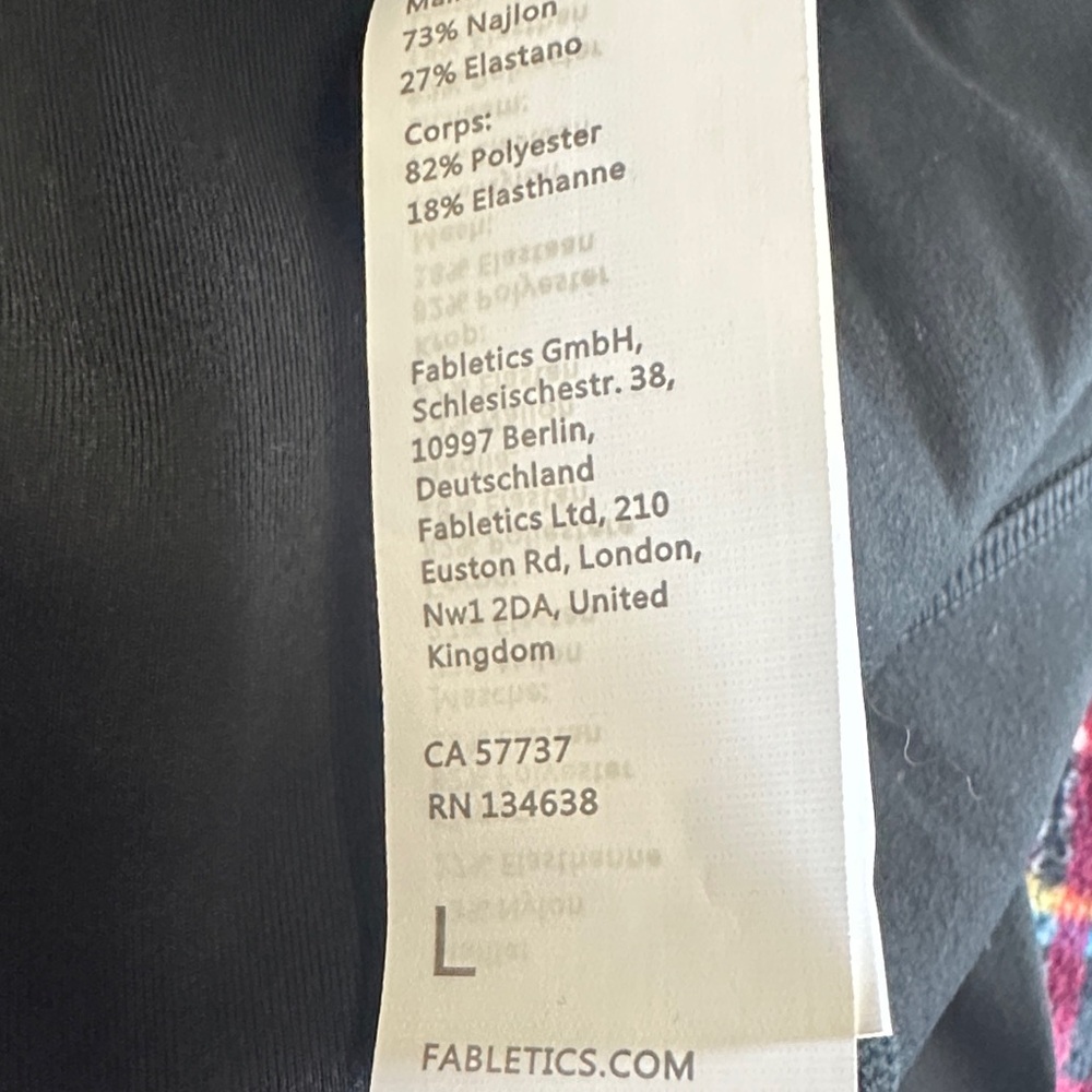 Fabletics Black Capris - Picture 5 of 8